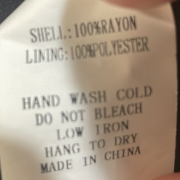 Windsor Ruffle Black Speak Wrap Dress Mini Size Medium - Picture 11 of 12